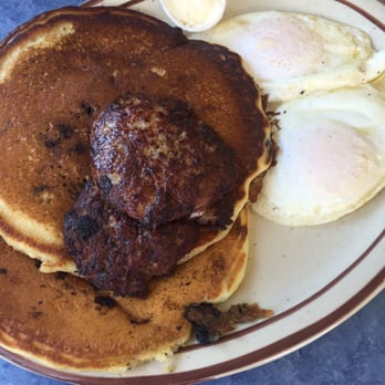 Mickey's Diner - The twos with sausages, over easy eggs and blueberry pancakes - Diners Near Me - Saint Paul, Minnesota Mickey's Diner - The twos with sausages, over easy eggs and blueberry pancakes - Diners Near Me - Saint Paul, Minnesota
