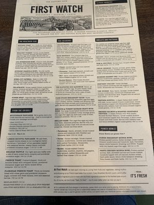 Menu photo 6 First Watch San Antonio, TX