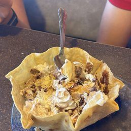 Deep fried ice cream