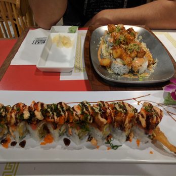 Kai Sushi - Tiger Woods Roll & Pa Shrimp Roll - Japanese Near Me - Orange, California