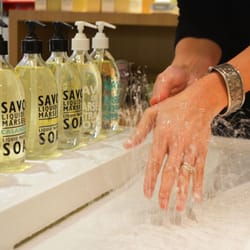 La Compagnie de Provence - Test savons en boutique