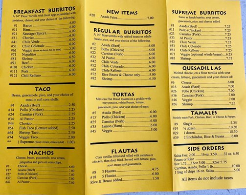 Menu photo 6 La Campana Taqueria Lodi, CA Menu photo 6 La Campana Taqueria Lodi, CA