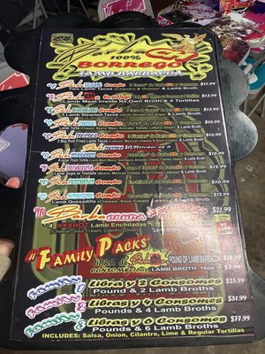 Menu photo 7 CHeve & BarbaCHa Moreno Valley, CA