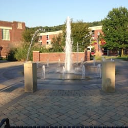 Pennsylvania Western University - The fountain near Noss Hall.