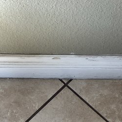 Pacific Eye Institute - Riverside Office - Baseboards need painting