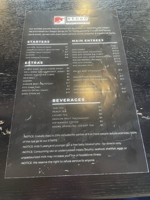 Menu photo 5 Pho Redbo Garden Grove, CA Menu photo 5 Pho Redbo Garden Grove, CA