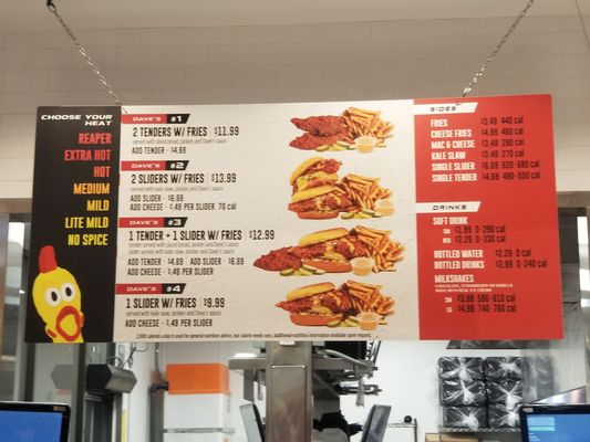 Menu photo 3 Dave's Hot Chicken Palm Desert, CA