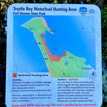Fort Stevens State Park - Be aware of hunting season :-o - Parks Near Me - Hammond, Oregon
