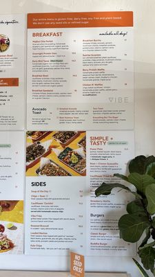 Menu photo 6 Vibe Organic Kitchen Newport Beach, CA Menu photo 6 Vibe Organic Kitchen Newport Beach, CA