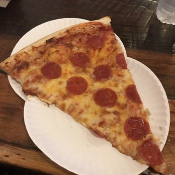 Benny Marconi's - Two plates for one slice. Pretty awesome! - Italian Near Me - Roanoke, Virginia
