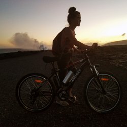 Hawaii Lava Bikes - Electric Bike Rentals for Lava viewing.