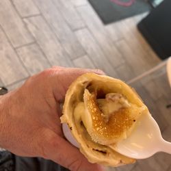 Crepe Brulee - My crème brûlée crepe.