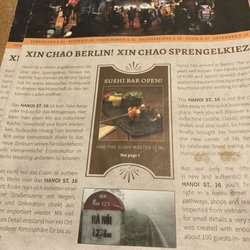 Hanoi St. 16 - Menu
