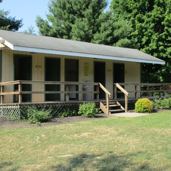 Streetsboro / Cleveland SE KOA - older building restrooms/showers needing TLC at rear of the campground - Campgrounds Near Me - Streetsboro, Ohio Streetsboro / Cleveland SE KOA - older building restrooms/showers needing TLC at rear of the campground - Campgrounds Near Me - Streetsboro, Ohio
