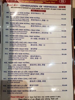 Menu photo 8 Pho 99 Mississauga, ON