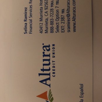 Altura Credit Union - The person to see! - Banks & Credit Unions Near Me - Murrieta, California