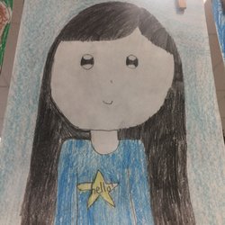 Glenoaks Elementary School - My self portrit