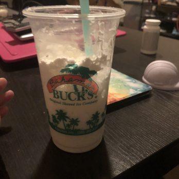 Bahama Buck's - Was supposed be a Pineapple Dream smoothie... but was watery, bland, and not what we typically receive. - Shaved Ice Near Me - San Antonio, Texas Bahama Buck's - Was supposed be a Pineapple Dream smoothie... but was watery, bland, and not what we typically receive. - Shaved Ice Near Me - San Antonio, Texas