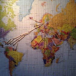 Tändsticksmuseet - Worldwide match distribution network.