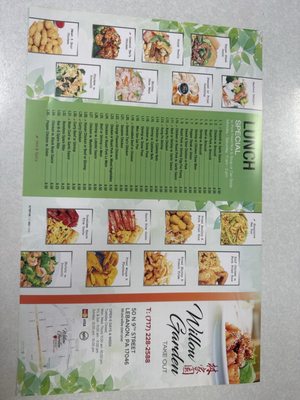 Menu photo 1 Willow Garden Lebanon, PA Menu photo 1 Willow Garden Lebanon, PA