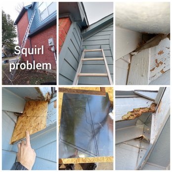 Home Hero Handyman - Customer did not want to replace their trim so they asked for metal to assist with rodent control. - Handyman Near Me - Southlake, Texas