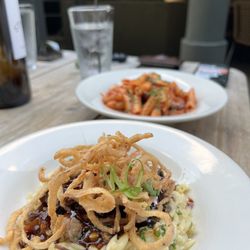 D'Amato's - Honey - Peppered Angus Beef Brisket - Signature Dish and Penne Pasta with Mrs. P 's Palomino Sauce - Signature Dish