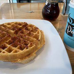 Bacon stuffed waffle Bacon stuffed waffle