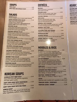 Menu photo 6 Naked Tchopstix Fort Wayne, IN