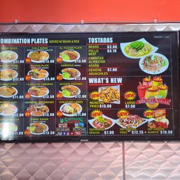 Menu 1 of 3 Menu 1 of 3