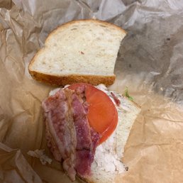 A very disappointing sandwich. No avocado or lettuce! I ordered a turkey avocado BLT.