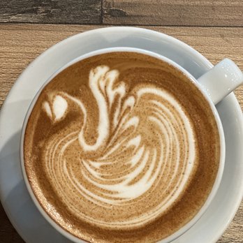 Cafe V - Honey cinnamon latte - Coffee & Tea Near Me - Annandale, Virginia