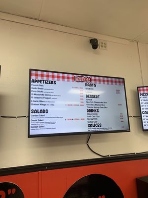 Menu photo 6 Moe’s Giant Pizza Vista, CA