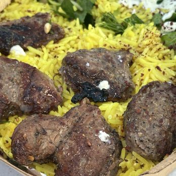 Azizi BBQ - lamb kebab plate - Kebab Near Me - Los Angeles, California