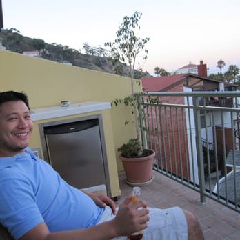 The Avalon Hotel - Just chilling on the balcony having a nice cold Newcastle & playing Scrabble's card game version - Hotels Near Me - Avalon, California The Avalon Hotel - Just chilling on the balcony having a nice cold Newcastle & playing Scrabble's card game version - Hotels Near Me - Avalon, California