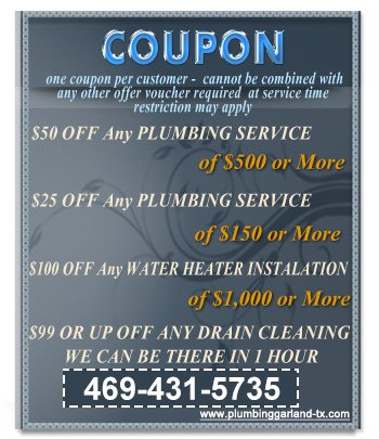 Slide of Plumbing Garland Texas