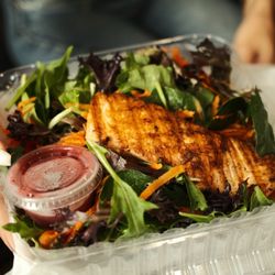 The Jerk Spot Jamaican Restaurant - Salmon Salad