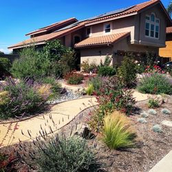 Treehouse Landscape Design - Hummingbird garden with Decomposed Granite Path