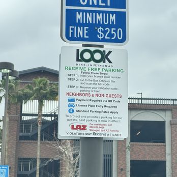 Look Dine-In Cinemas - LOOK at the hurdles you now have to jump through to park - Cinema Near Me - Redlands, California Look Dine-In Cinemas - LOOK at the hurdles you now have to jump through to park - Cinema Near Me - Redlands, California