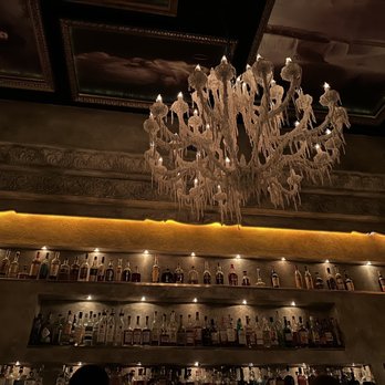 Noble Experiment - Wax dripping chandelier inside - Cocktail Bars Near Me - San Diego, California Noble Experiment - Wax dripping chandelier inside - Cocktail Bars Near Me - San Diego, California