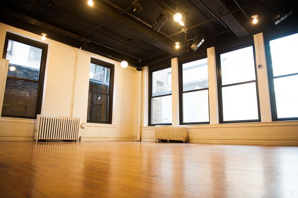 Studio 1 Available for Rentals - Studio 1 is a bright and welcoming room that can welcome your company, class, or group for casting sessions, rehearsals, video shoots, meetings, or classes.