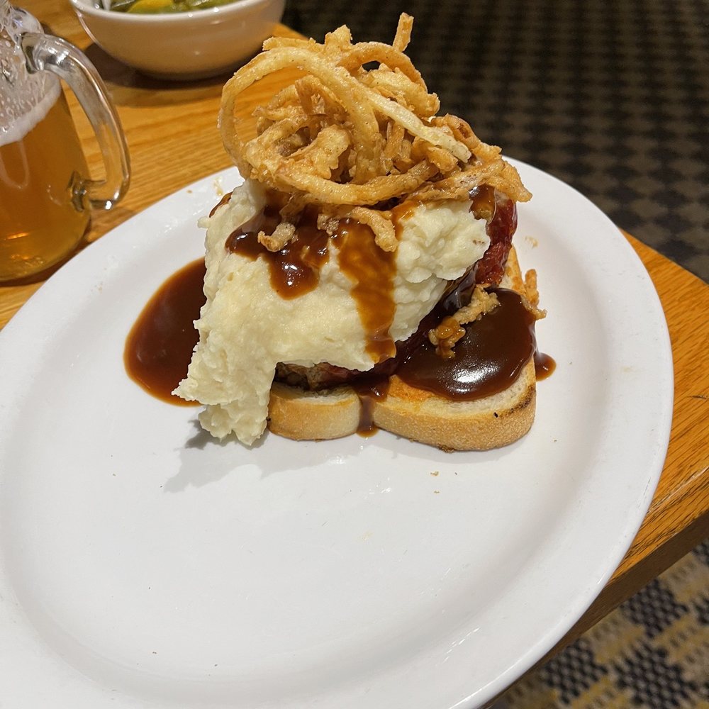 Machine Shed Restaurant - Meatloaf! Portion large enough for two meals! - American Near Me - Appleton, Wisconsin Machine Shed Restaurant - Meatloaf! Portion large enough for two meals! - American Near Me - Appleton, Wisconsin