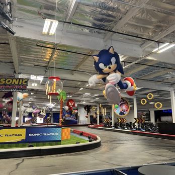 K1 Speed San Diego - Sonic decor - Go Karts Near Me - San Diego, California K1 Speed San Diego - Sonic decor - Go Karts Near Me - San Diego, California