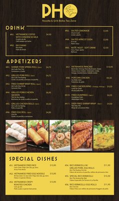Menu photo 4 Boba Tea Zone Pomona, CA