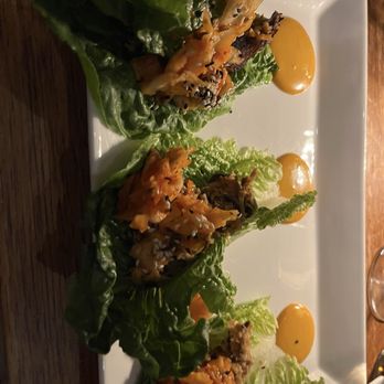 Bistro Roca - Lettuce wraps with Pork Lettuce Wraps - Bars Near Me - Blowing Rock, North Carolina