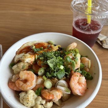 Original ChopShop - Red Chili Lime Shrimp Bowl GF - New American Near Me - Irving, Texas