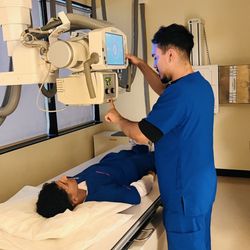 Gurnick Academy - Van Nuys Campus - Rad Tech - hands on learning!