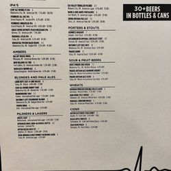 Andolini's Pizzeria Owasso - Drink menu
