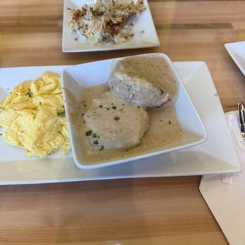 Batter & Berries - Chicken Sausage Biscuit and Gravy - Breakfast & Brunch Near Me - Chicago, Illinois