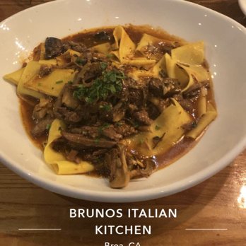 Brunos Italian Kitchen - Pappardelle Bruno - Italian Near Me - Brea, California