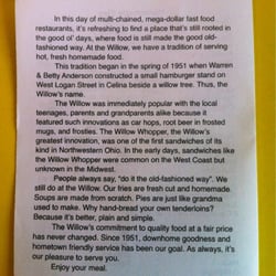 Willow - A little history lesson
